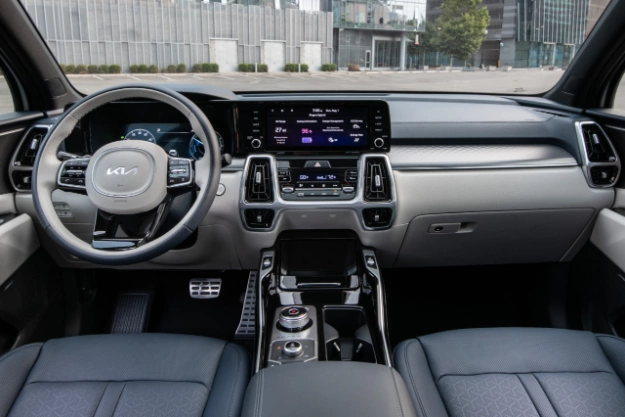 2023 Kia Sorento Plug-In Hybrid Interior Front Seats And Center Console