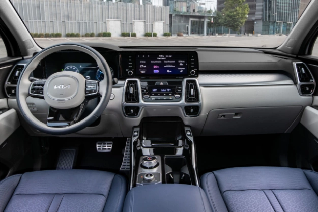 2024 Kia Sorento Plug-In Hybrid Driver-Centric Front Row Full-View