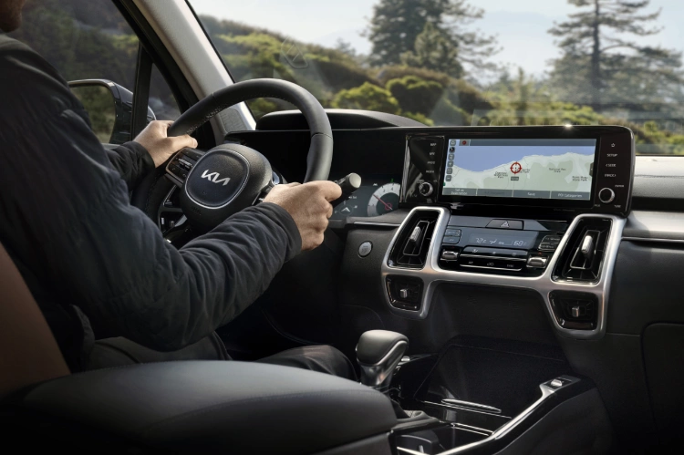 2022 Kia Sorento Interior 10.25-Inch Touch Screen With Navigation
