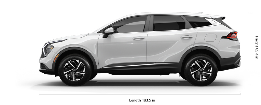 Specs of the 2024 Kia Sportage Hybrid SUV: Dimensions, Weight, MPG,  Horsepower, Cargo Space