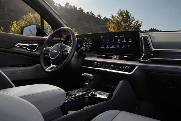  2025 Kia Sportage interior dash