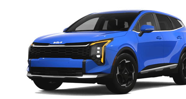 Left facing EX trim vehicle image in Nebular Blue