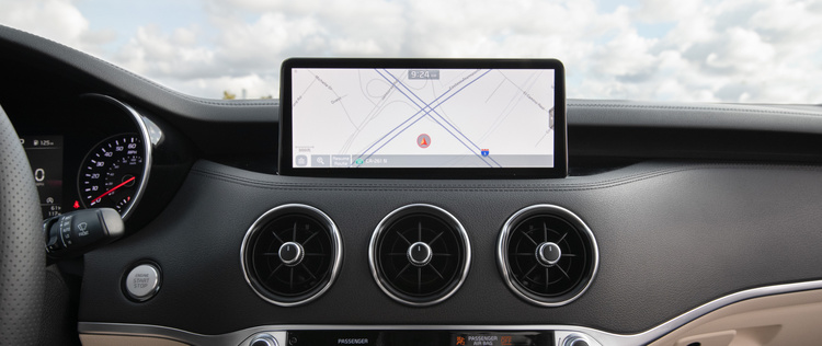 2022 Kia Stinger Interior Navigation-Enabled Touch Screen
