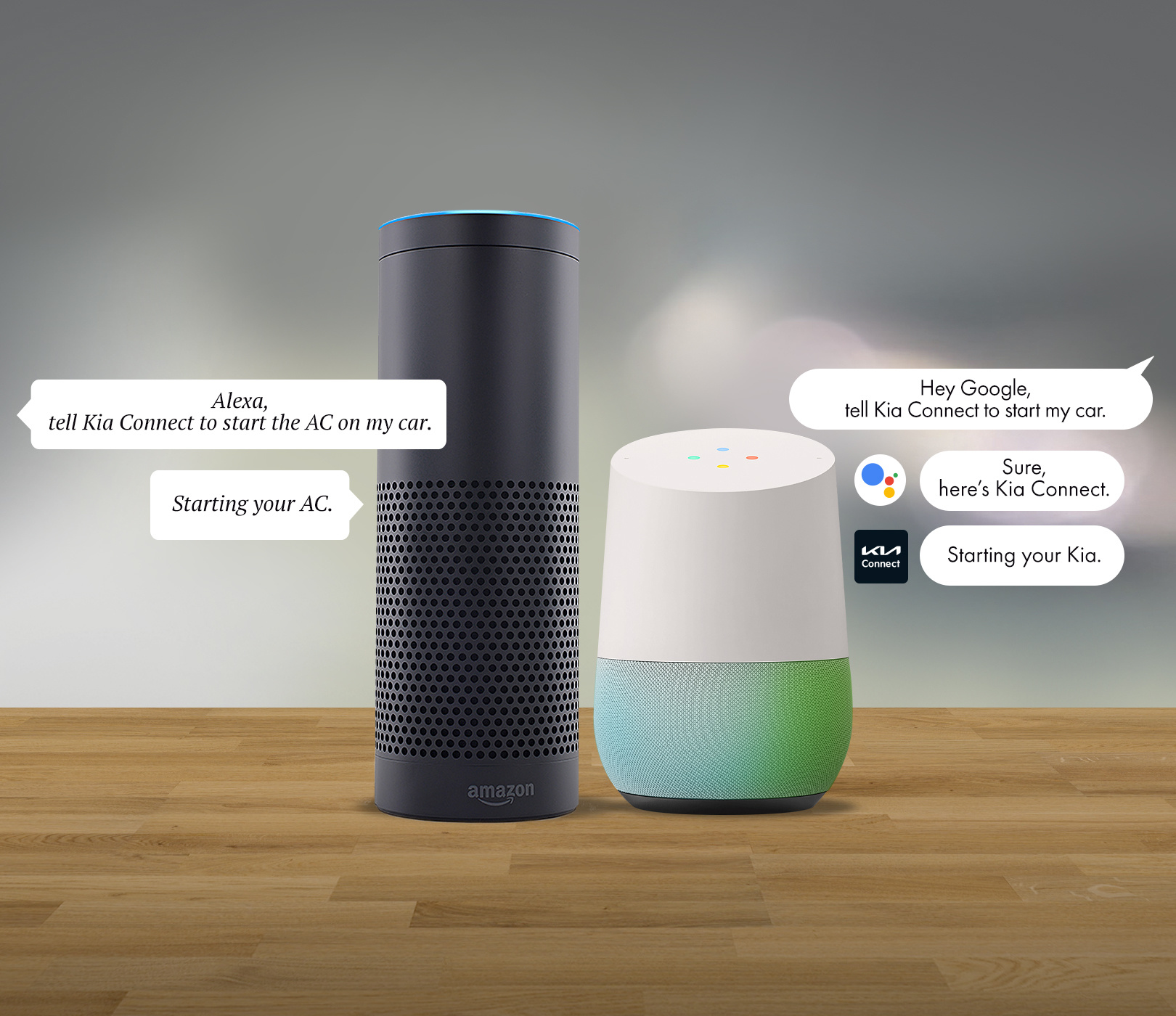 Kia Stinger 2023 Funcionalidad del Asistente de Google y Alexa de Amazon con Kia Connect