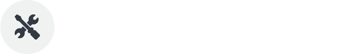 An icon showing a crossed wrench and screwdriver, typically used to represent tools, maintenance, or settings.