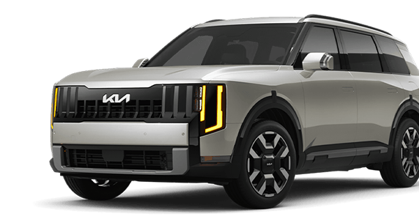 Left facing Telluride S trim vehicle image in Ivory Silver.