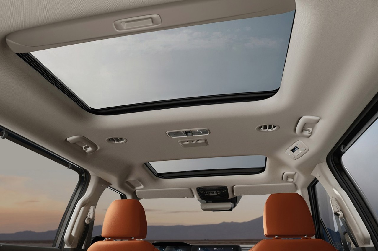2023 Kia Carnival Interior Dual Power Sunroof Close-Up